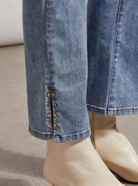 Tribal - Audrey Pull On Microflare Jeans