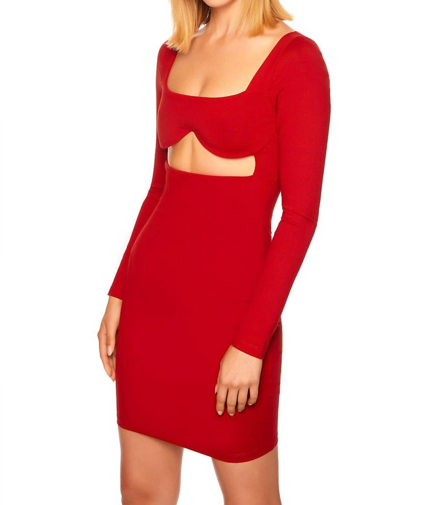REVERSE SWEETHEART SIREN DRESS