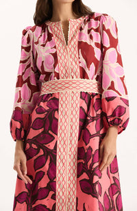 Tyler Boe - Kelsey Cotton Print Midi Dress