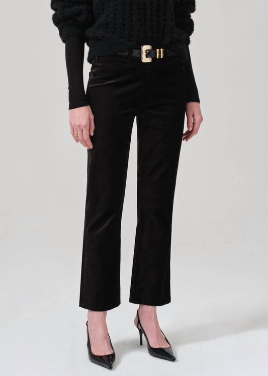 Citizens Of Humanity - Isola Velvet Cropped Trouser