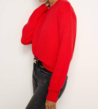Good American - Cozy Crewneck Sweater Top