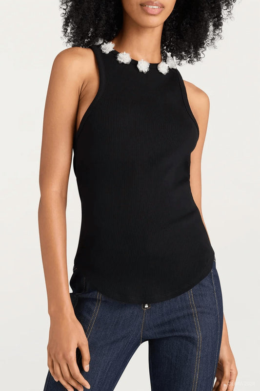 Cinq A Sept - Sequin Dot Lizzie Tank