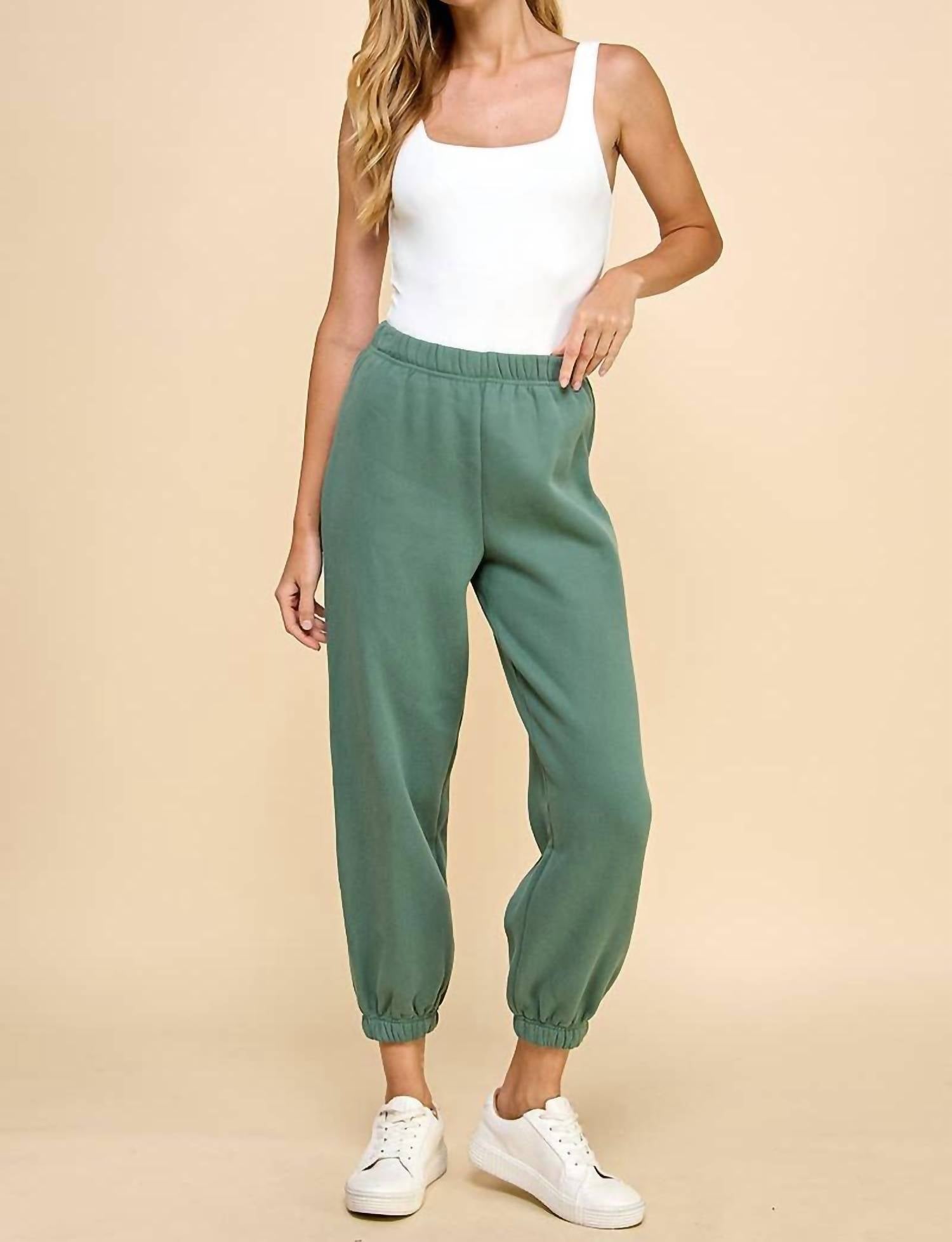 Tcec - Elastic Waistband Jogger Pants