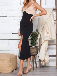 Sweet Lemon - Color block bodycon dress