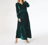 Coco + Carmen - Brigid Velour Dress
