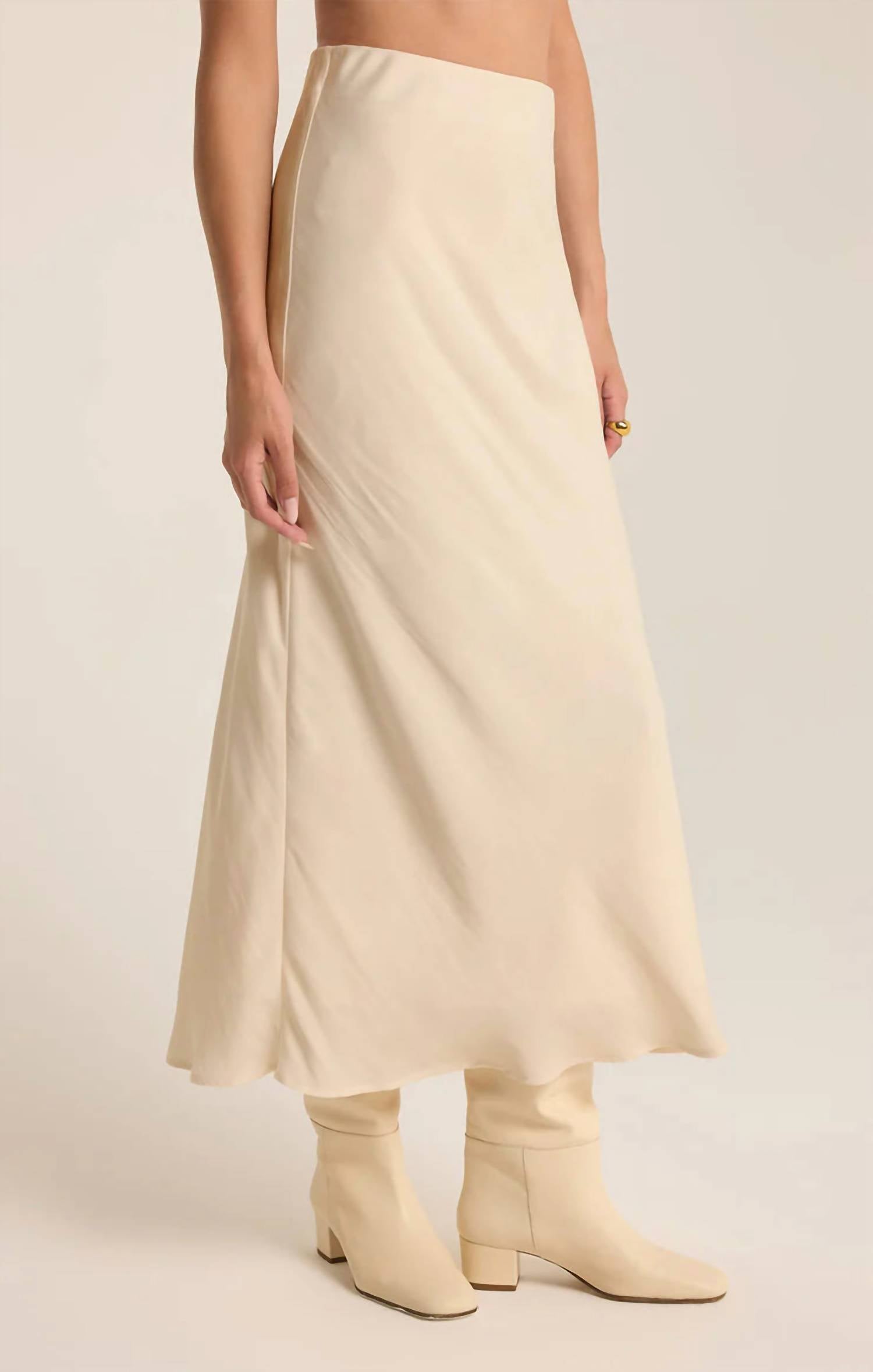 Z Supply - Europa Poly Sheen Skirt