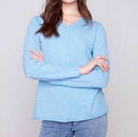 Charlie B - Basic V-neck Top