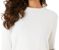 French Kyss - Star Sleeve Round Neck Top