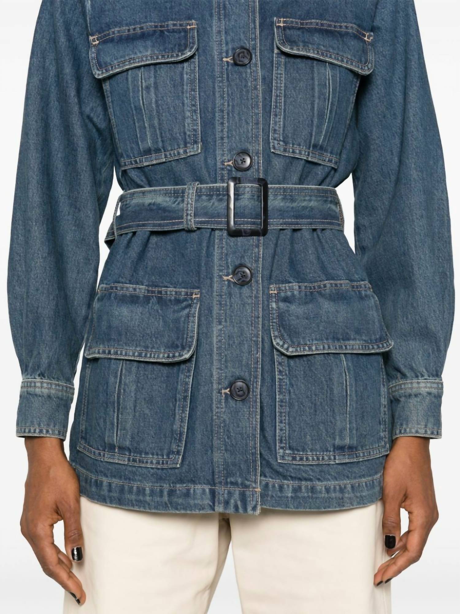 Frame - Denim Safari Jacket