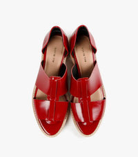 All Black - Women's Fishy D'orsay Open Toe Loafer