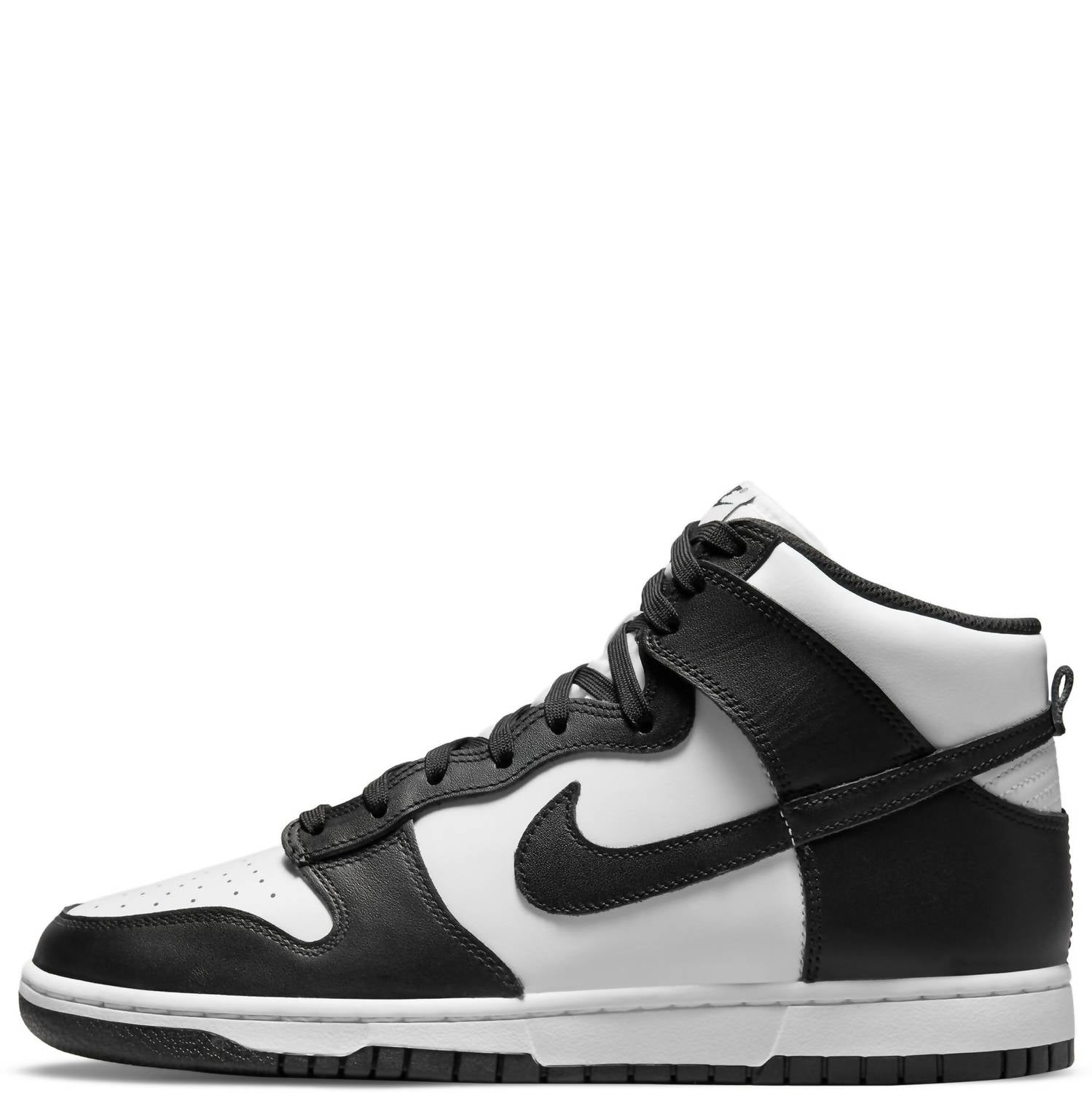 NIKE Men's Dunk High Retro Sneakers in black white - men's sneaker