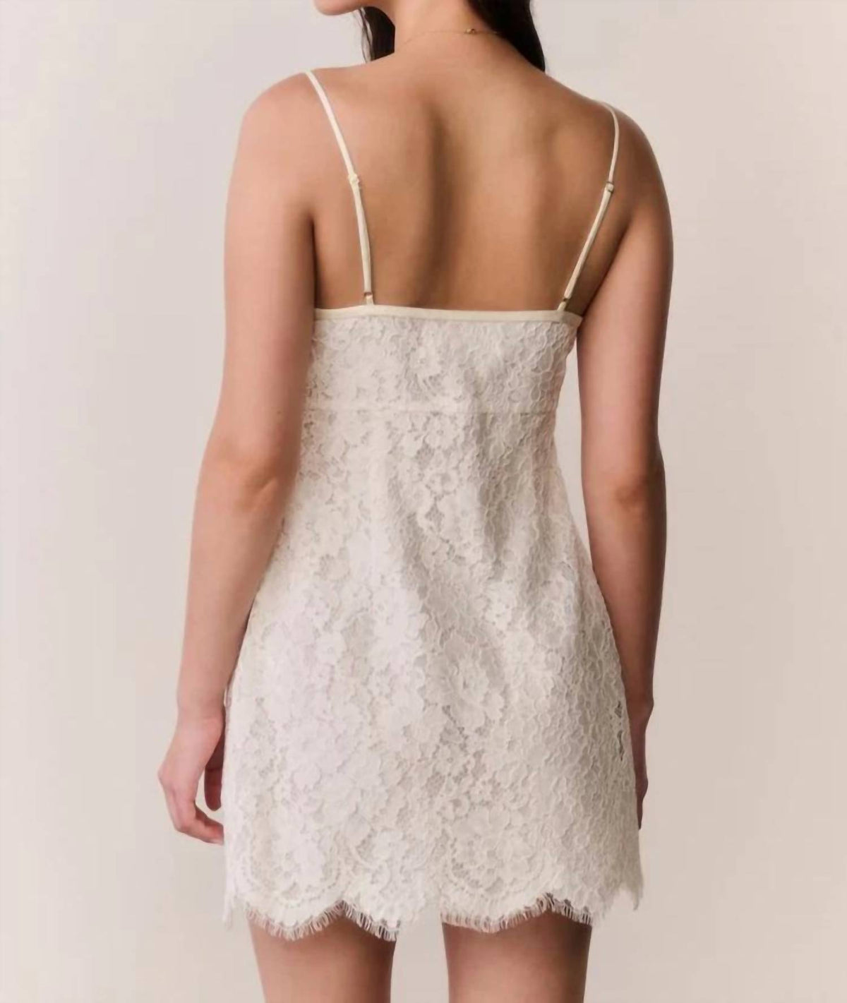Loveshackfancy - Petaline Lace Mini Dress