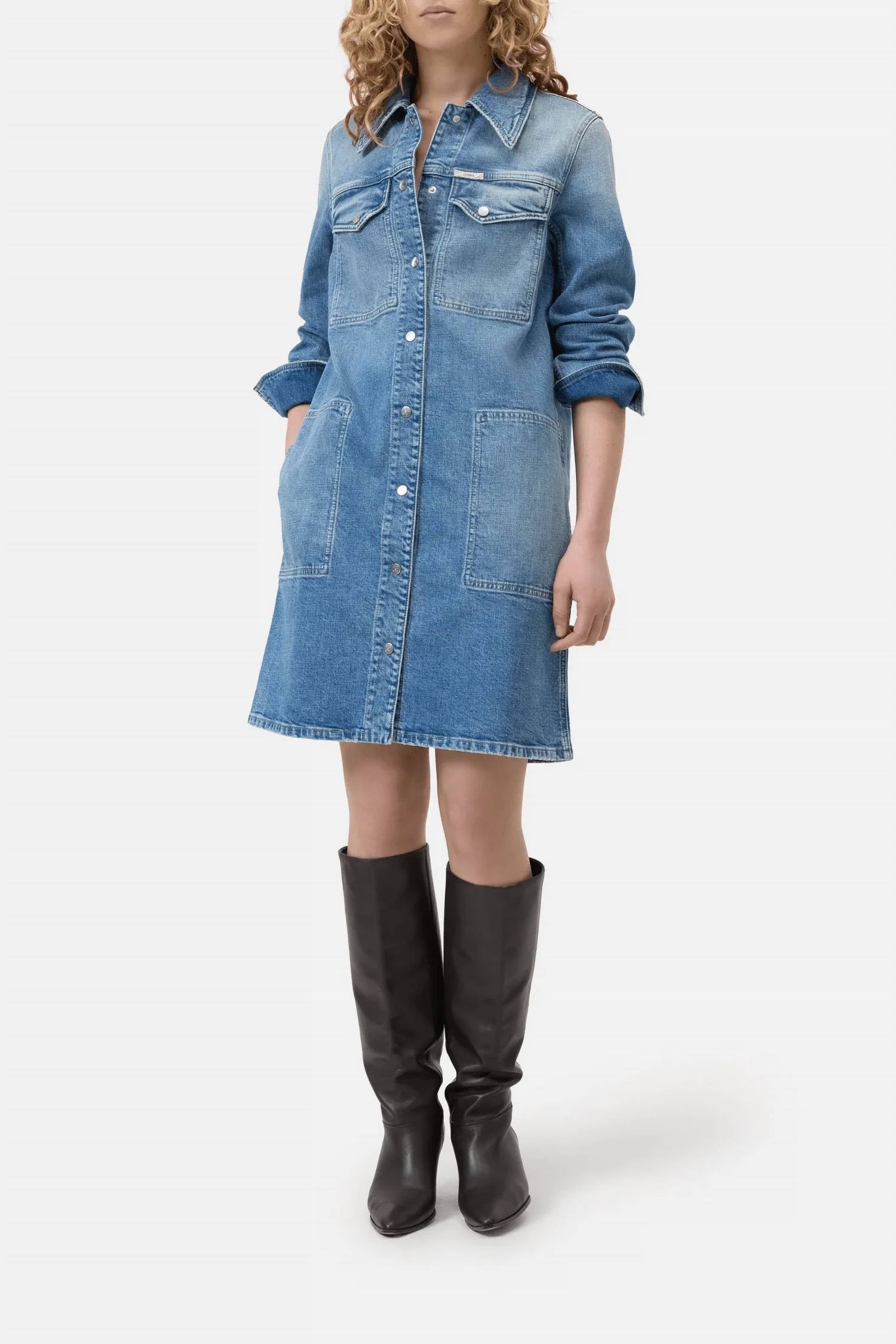 Closed - Utility Denim Dress