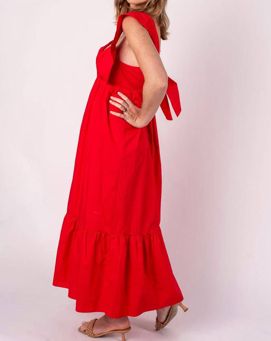 Thml - Florence Flutter Sleeve Midi Dress