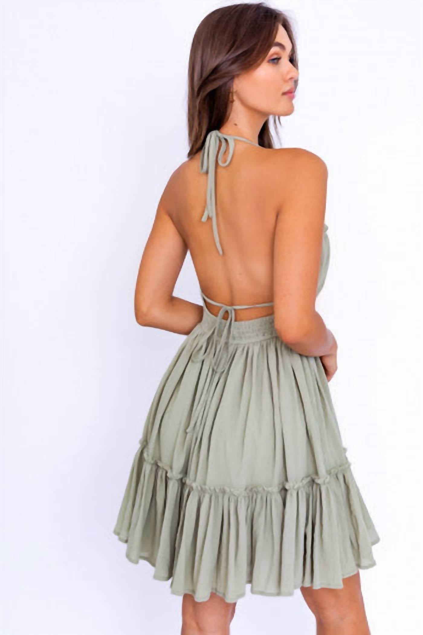 Le Lis - Harvest Breeze Babydoll Mini Dress