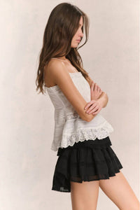 Loveshackfancy - Ruffle Mini Heritage Skirt