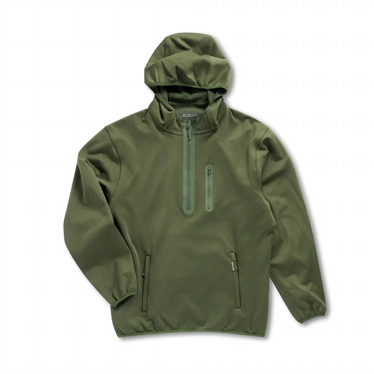 Burlebo - Duke Tech Mid Layer Fleece Pullover