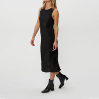 Michael Stars - Seema Hammered Satin Midi Dress