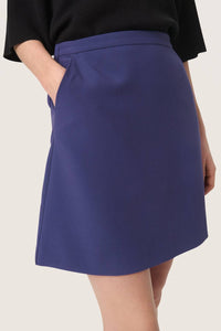 Soaked In Luxury - Corinne A-line Silhouette Mini Skirt