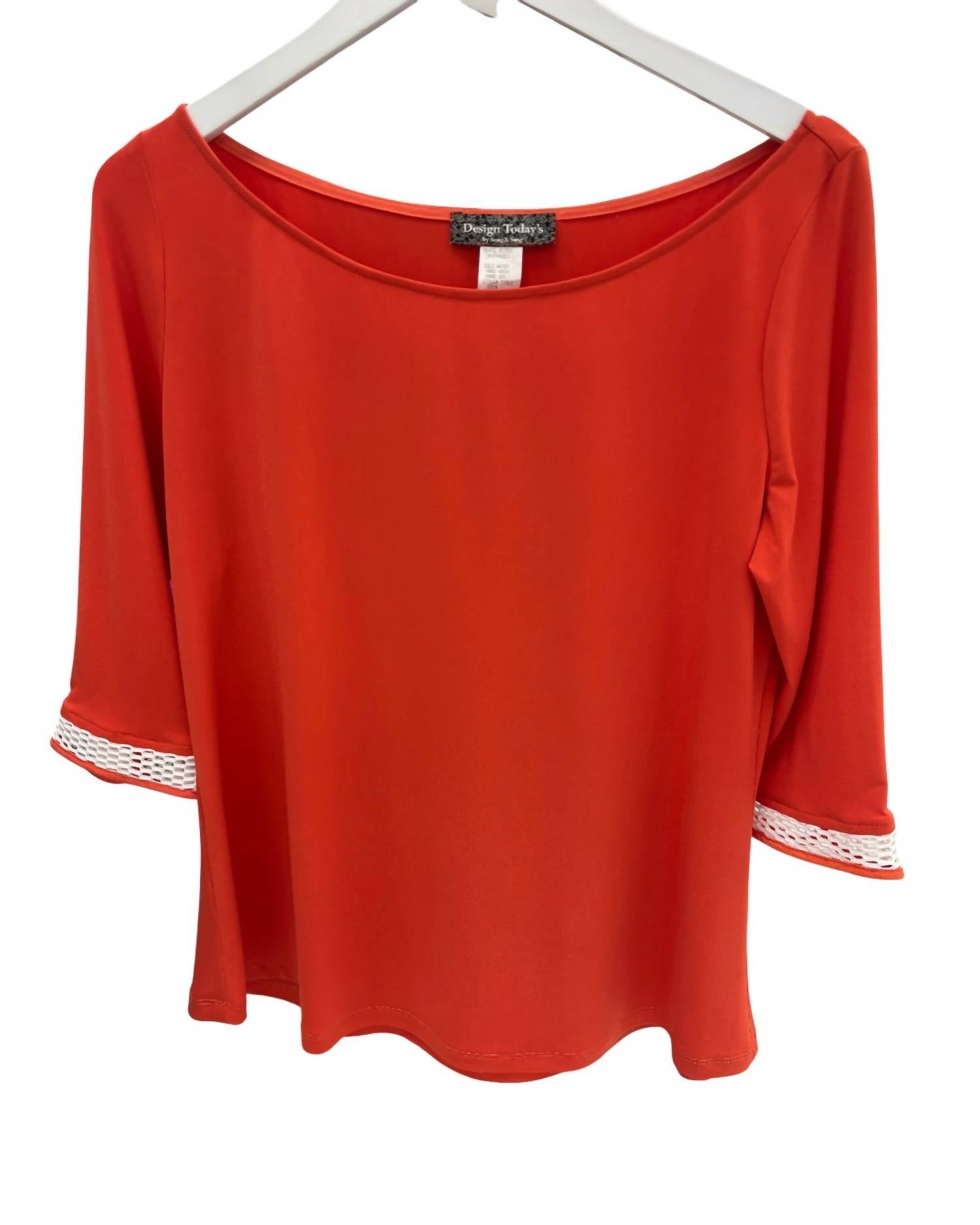 Design Today'S - Women's Soft Knit Blouse