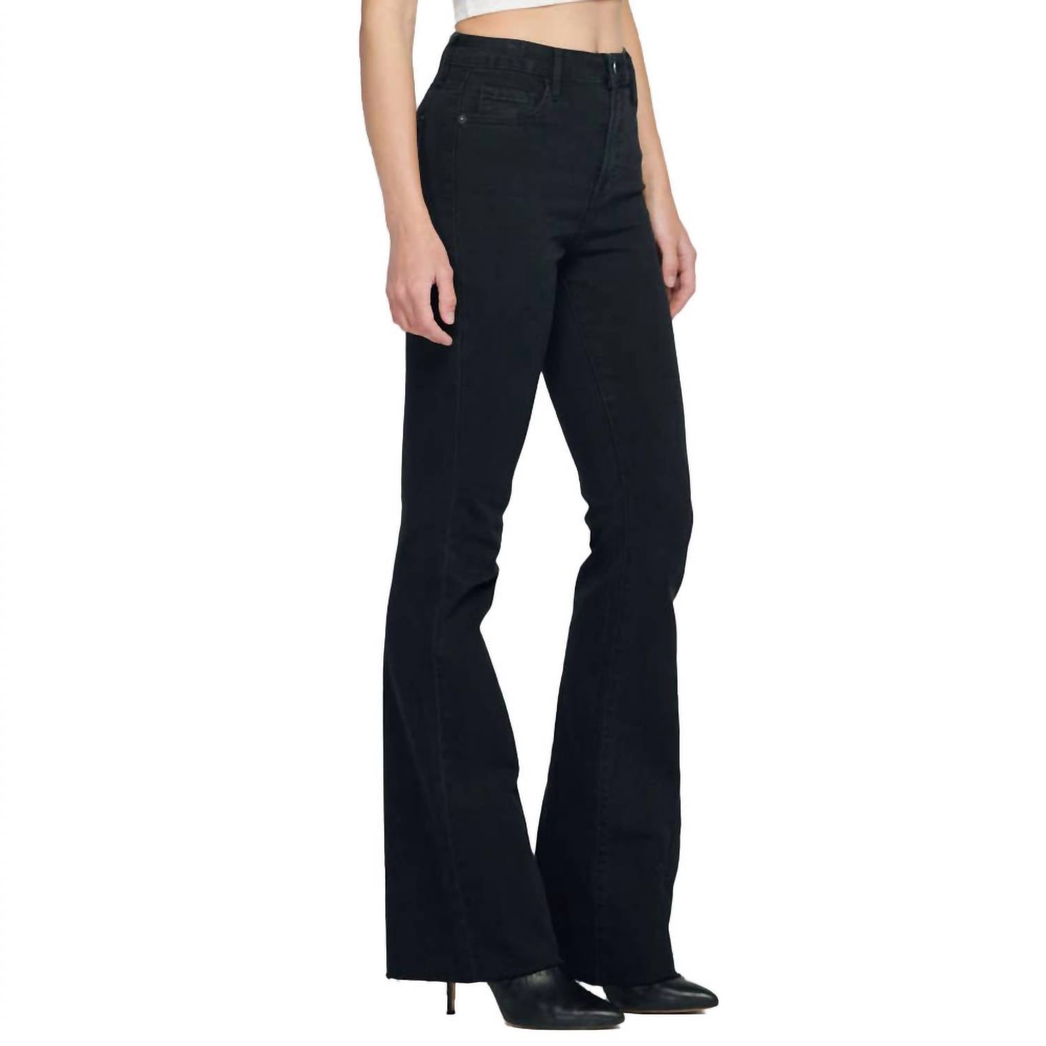 Hidden - Happi High Rise Flare Jeans