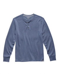 Flags & Anthem - Chatsworth Soft Waffle Henley Tee