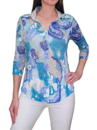 David Cline - 3/4 Sleeve Polo Shirt
