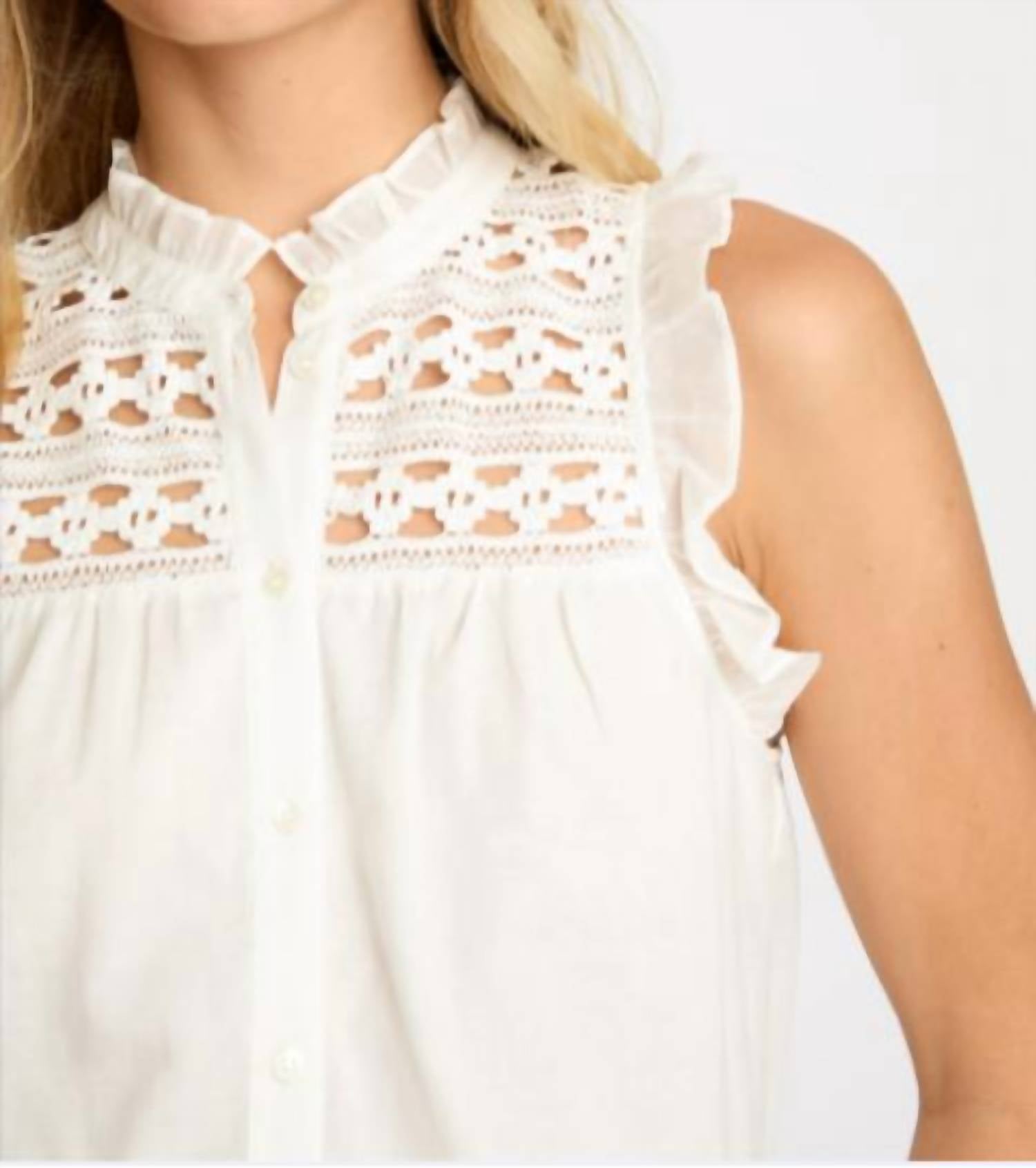 Caballero - Anthea Sleeveless Top