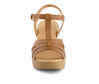 Andrea - Women's Heeled Platform Sandal