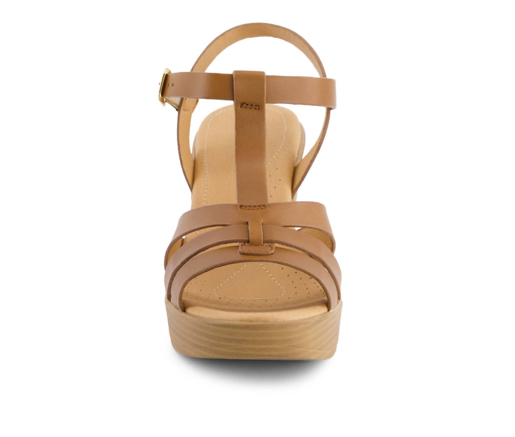 Andrea - Women's Heeled Platform Sandal