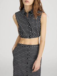 Frame - Polka Dot Top