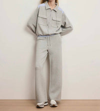 Veronica Beard - Ernie Knit Wide Leg Pants