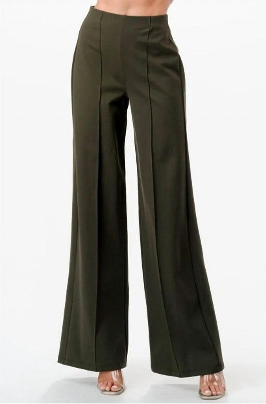 Stylive - Women's Pintuck Pants