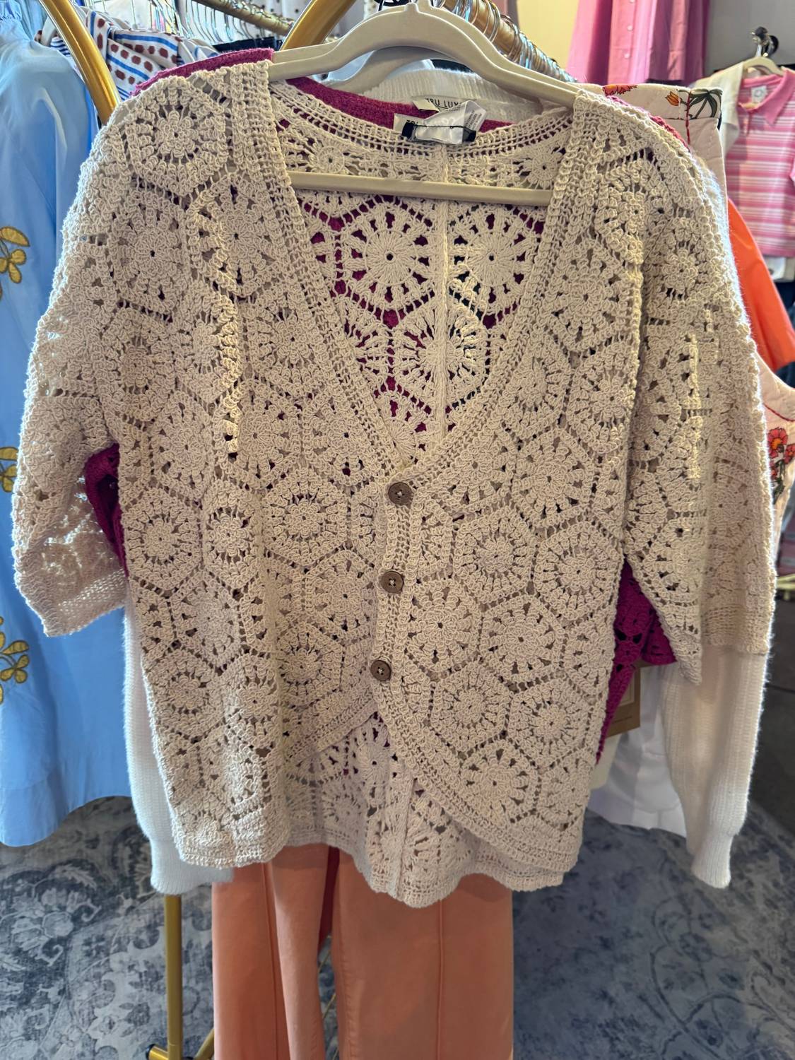 Charlie B - Crochet Cardigan