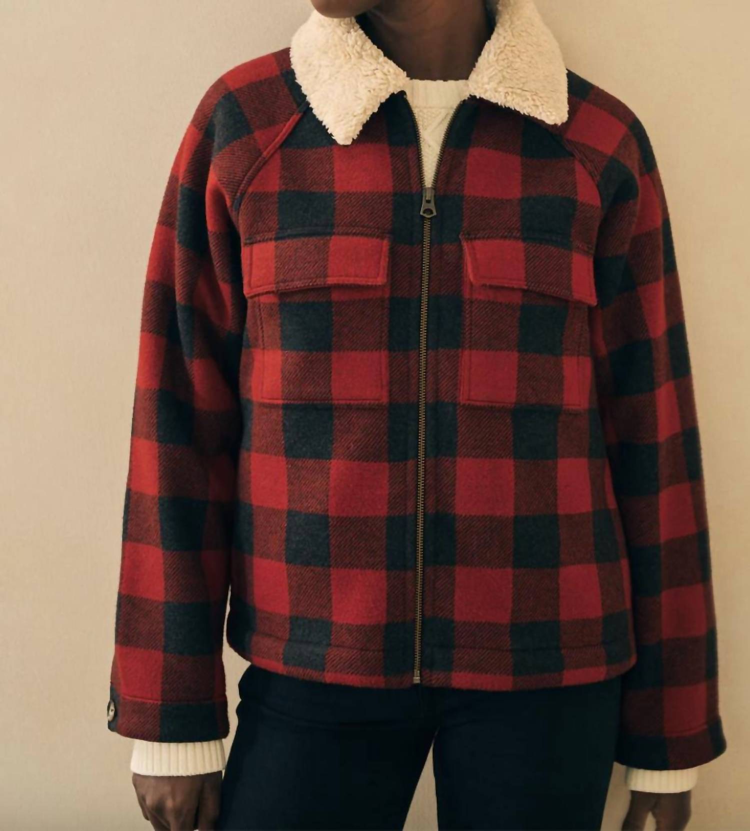 Faherty - Legend High Pile Fleece Cropped Jacket