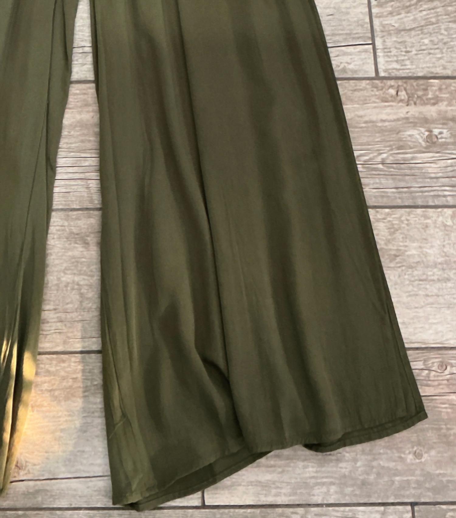 Apple Tree Apparel - Women's Side Open Wide Leg Pants