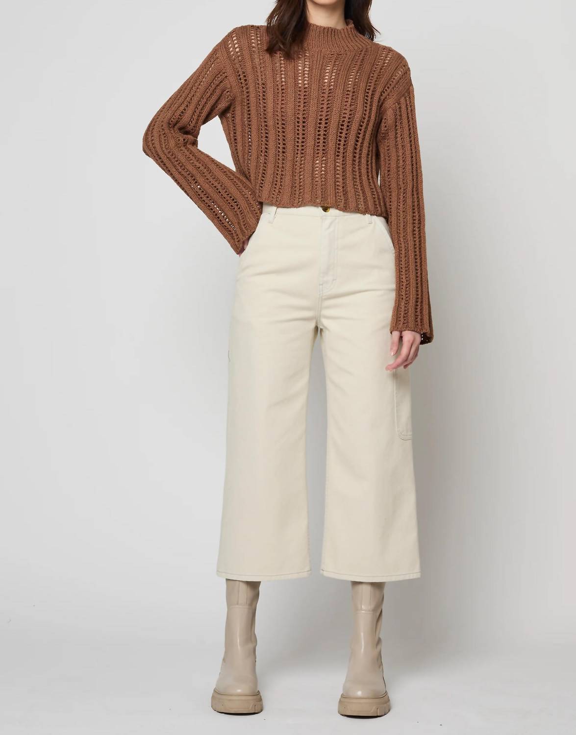 Atelier Delphine - Lousanne Open Knit Top