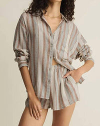 Z Supply - Women's Perfect Striped Button Up Shirt
