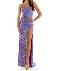 MORILEE Sparkling Prom Dress in pop rocks - women's dress