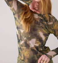 Summum - Faded Print Top