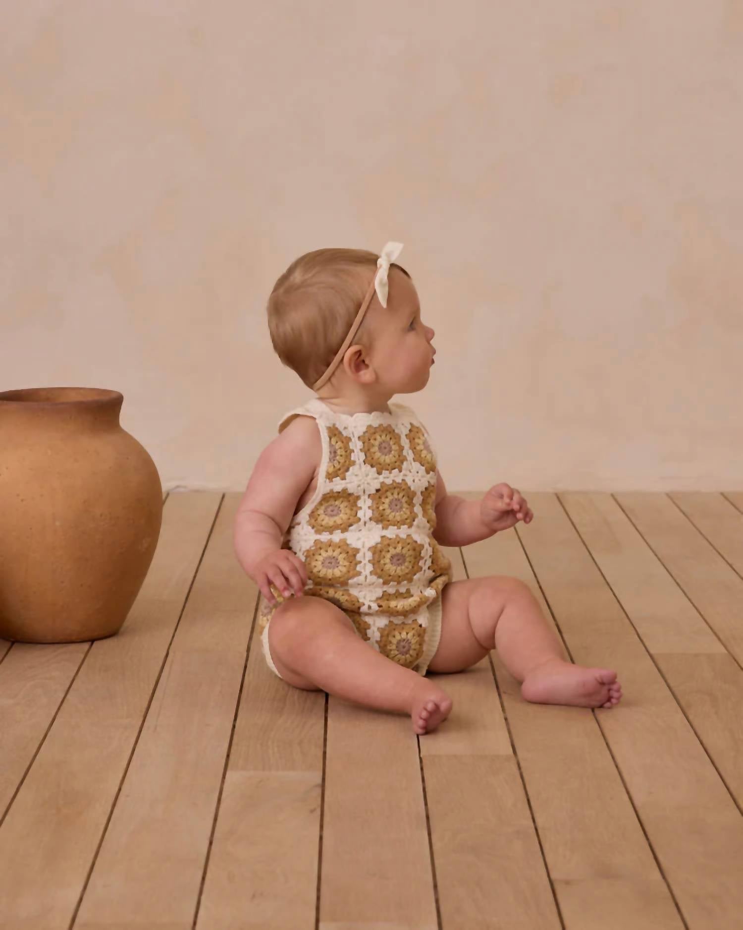 Rylee + Cru - Baby Crochet Romper