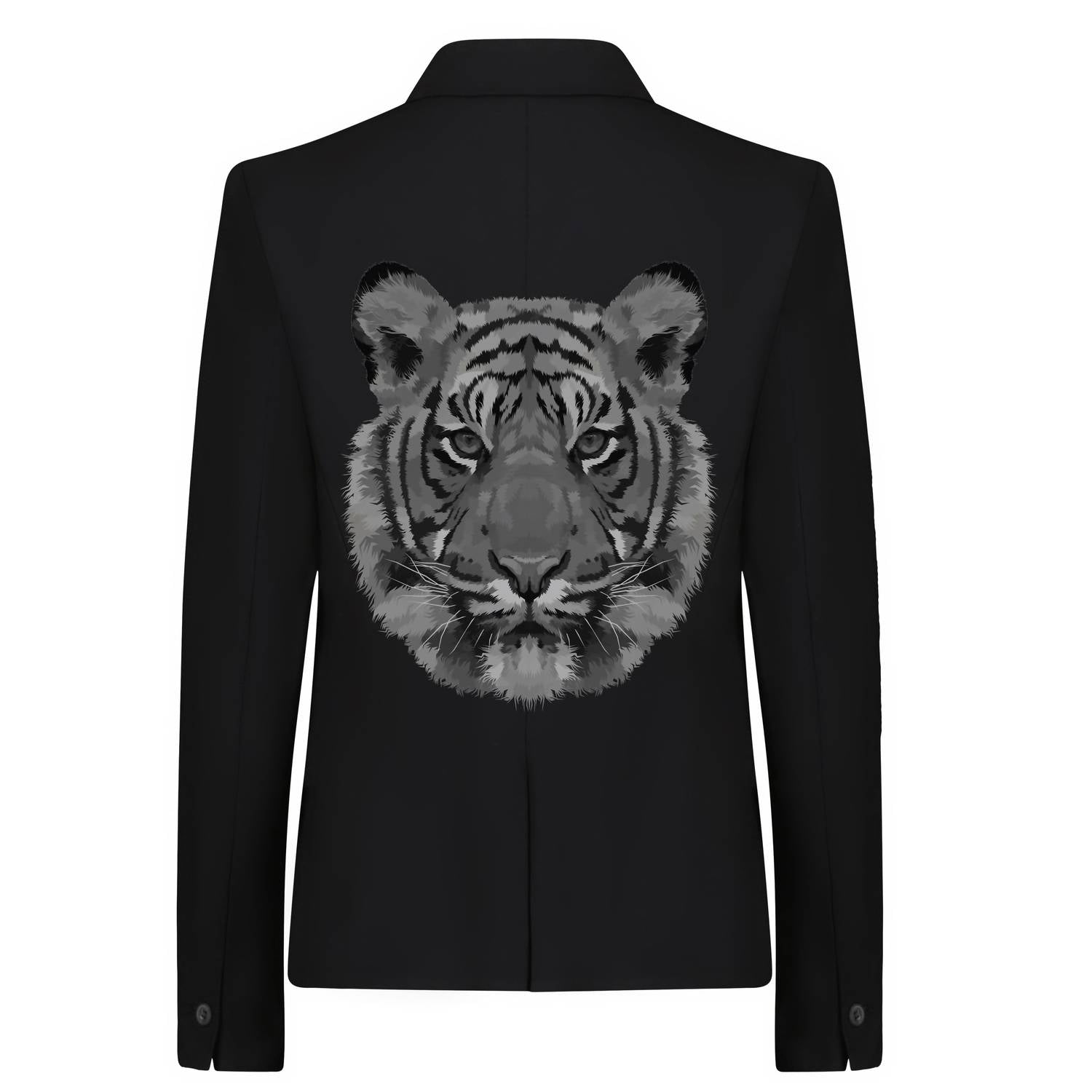 Hipchik - Women's Tiger Graphic Blazer