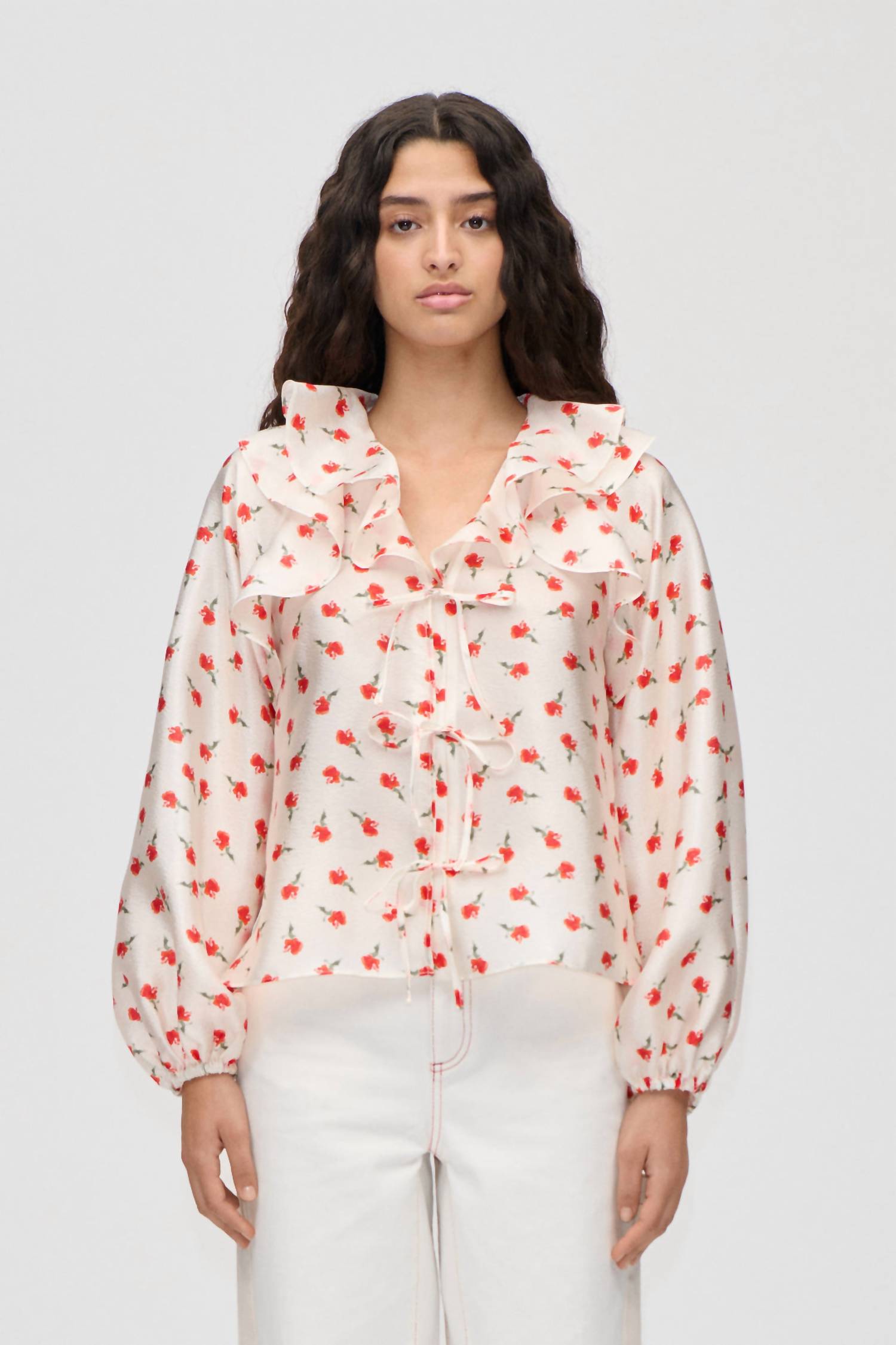 Stine Goya - Ditsy Petunia Long Sleeve Top