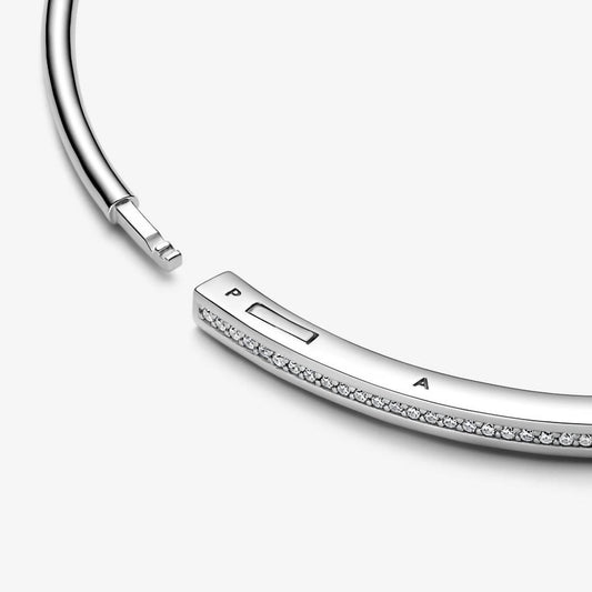 Pandora - Women's Signature I-D Pavé Bangle
