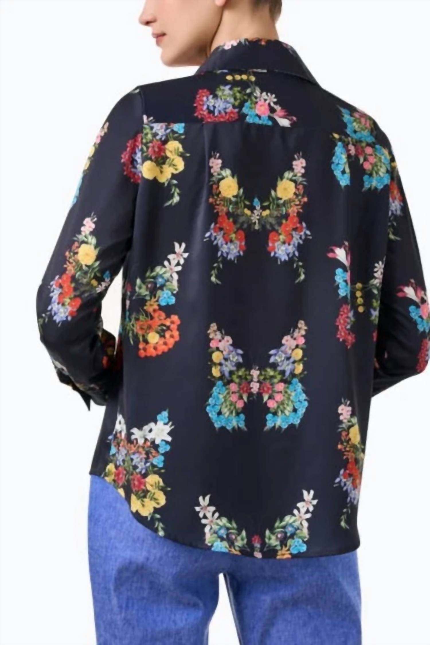 Vilagallo - Mariposa Floral Blouse