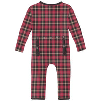 Kickee - Kids' Print Coverall with 2 Way Zipper