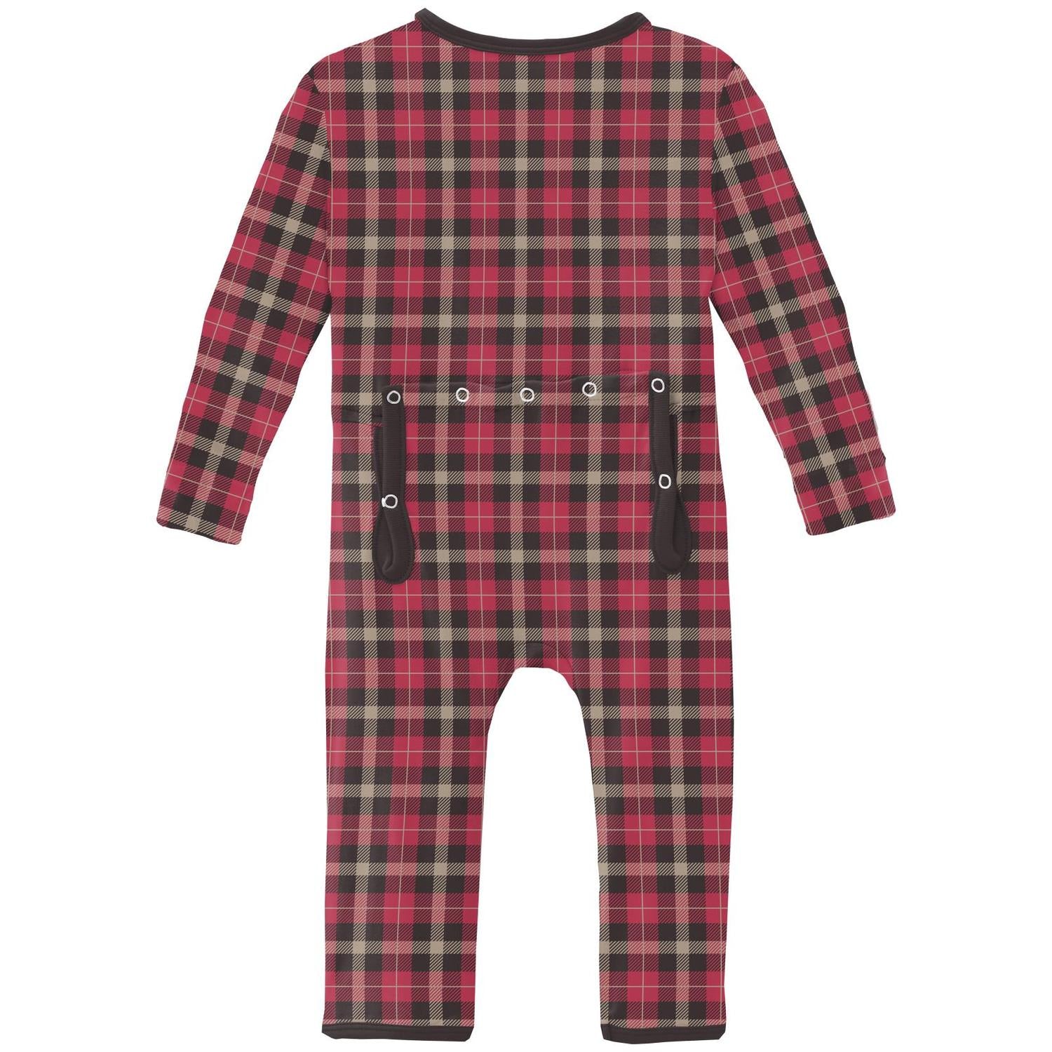 Kickee - Kids' Print Coverall with 2 Way Zipper
