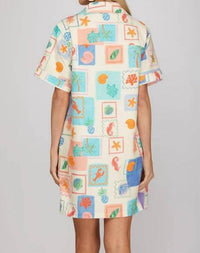 She + Sky - By The Sea Polo Mini Dress