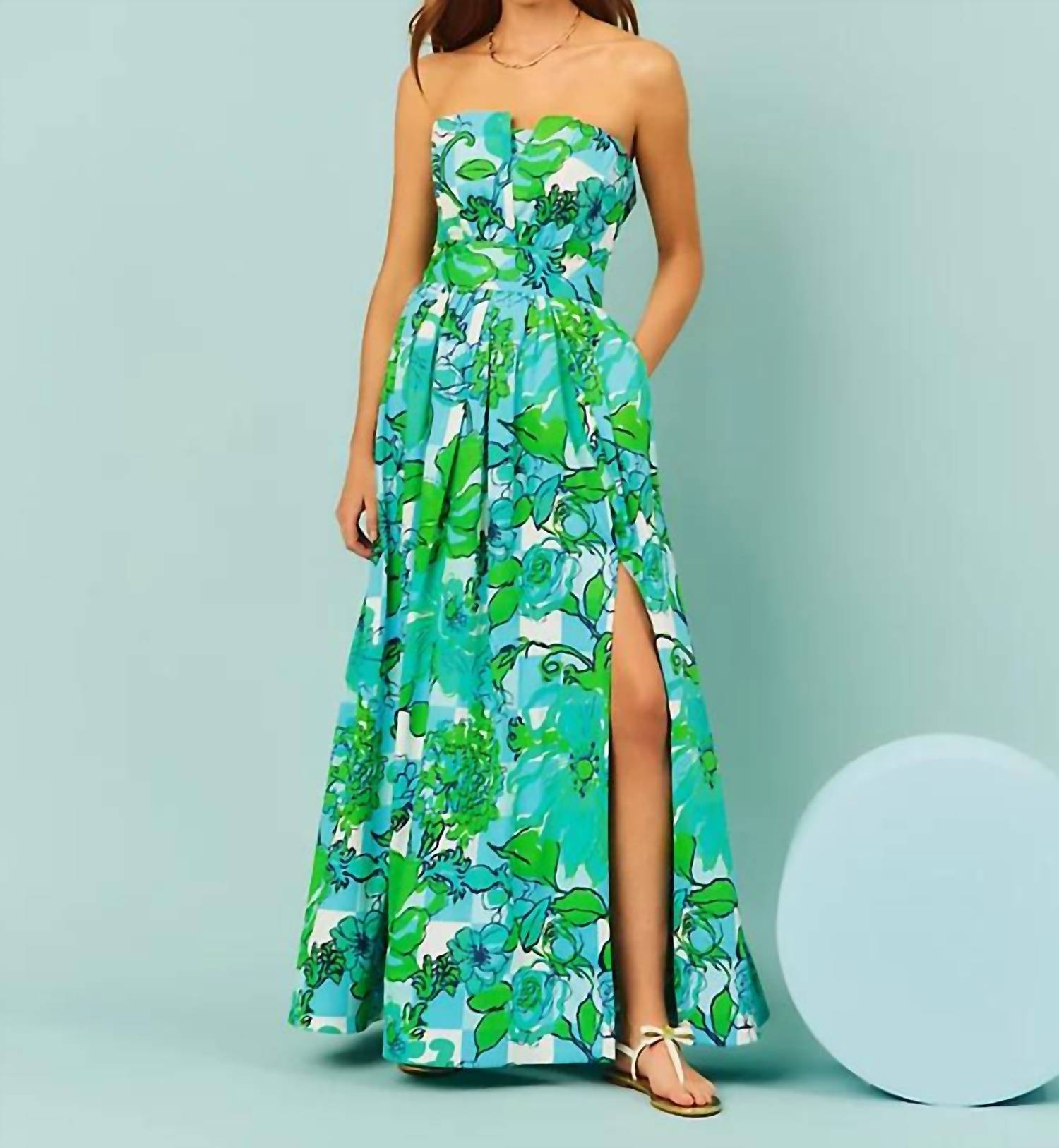 Lilly Pulitzer - Ivella Strapless Maxi Dress