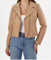 Lamarque - Kelsey Champagne Hardware Jacket